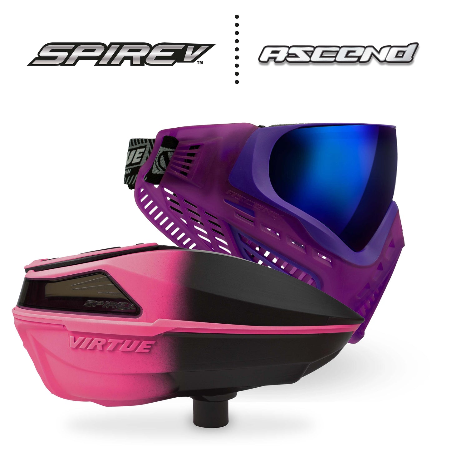 Virtue Spire V + VIO Ascend Combo - Pink Black Purple - Bundle