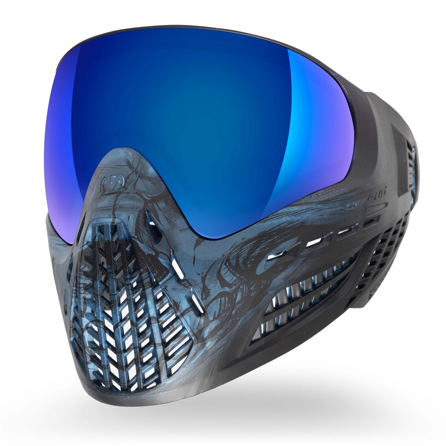 Virtue VIO Ascend Goggle - Cyan Skull