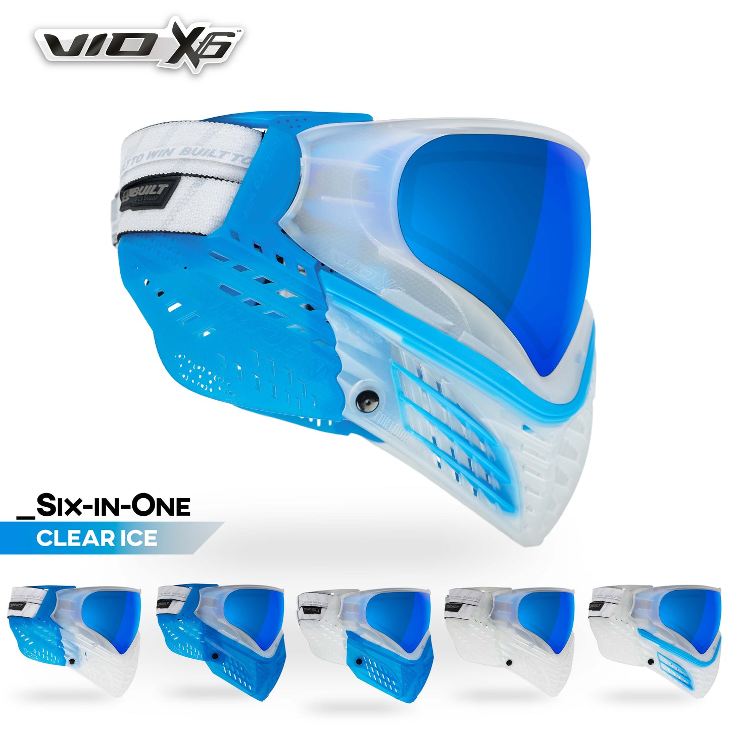 Virtue VIO X6 Goggle - Clear Ice