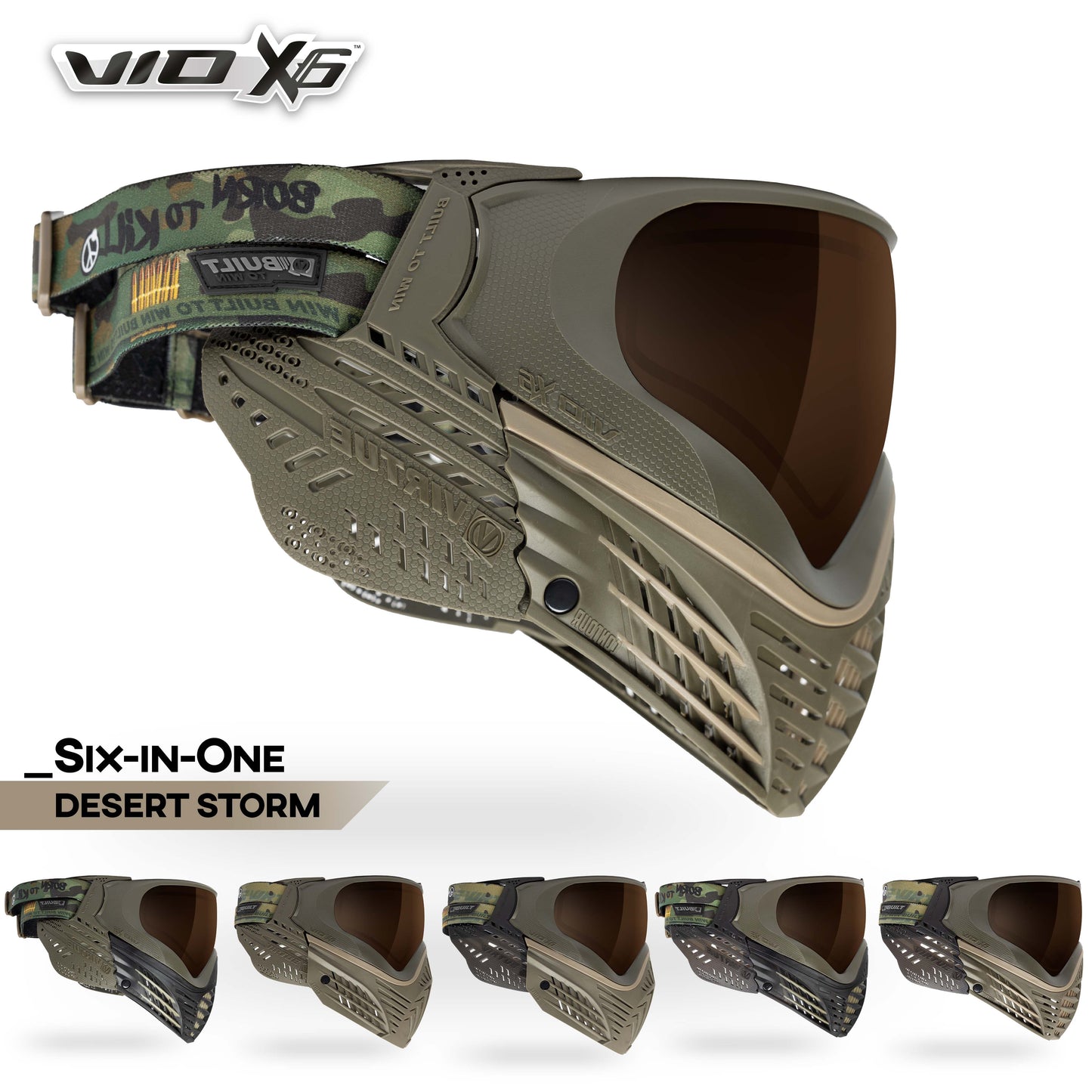 Virtue VIO X6 Goggle - Desert Storm