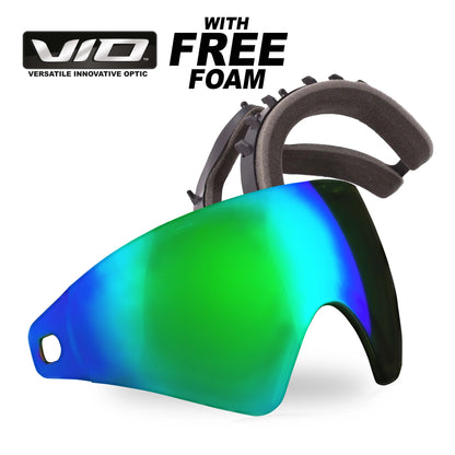 Virtue VIO Lens - Chromatic Emerald w/ Free Foam