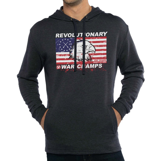 Virtue 250 Years Built to Win | War Champs Zipper Hoodie - Heavy Metal