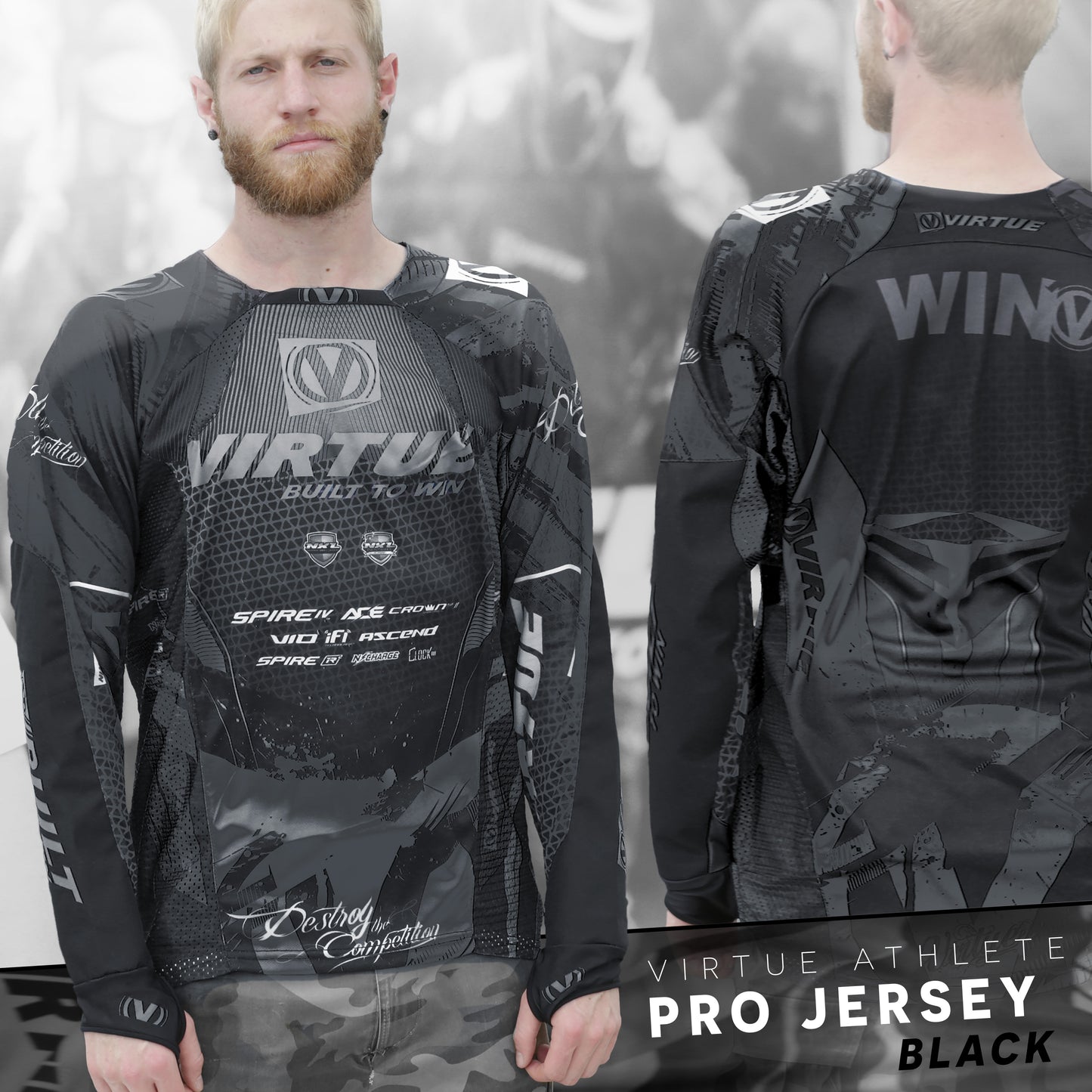 Virtue Pro Jersey - Black