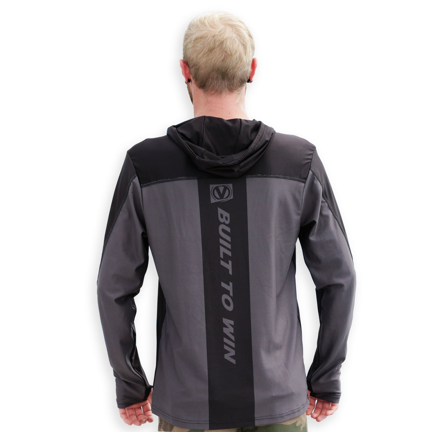 Virtue Dryfit Proformance Hooded Jersey - Black