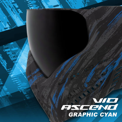 Virtue VIO Ascend Goggle - Graphic Cyan (Blemish)